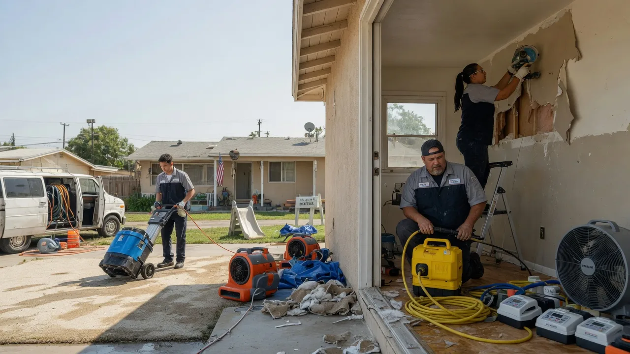 Water Damage Restoration in Burneyville, OK near me